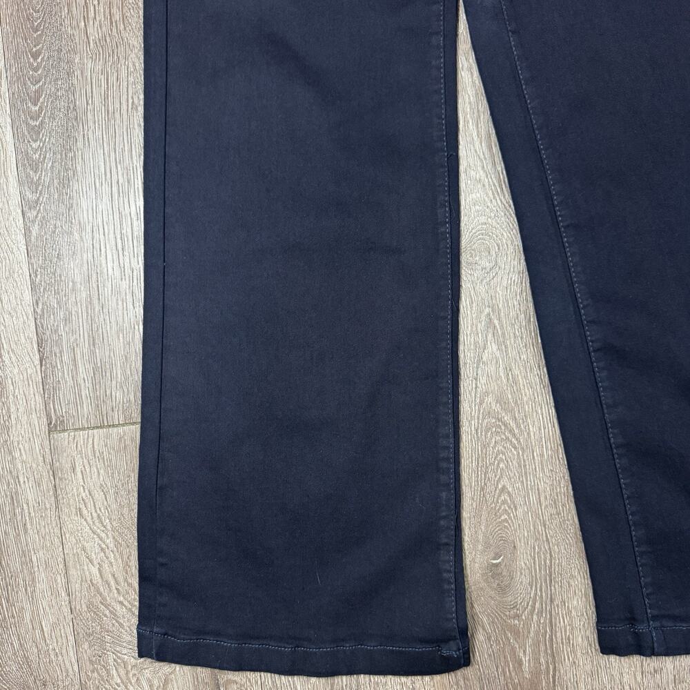 Curve Appeal High Rise Wide Leg Jeans Size 10 / 30 Dark Wash Blue - Picture 3 of 11